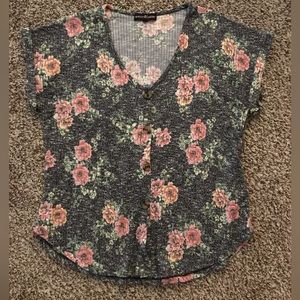 Almost Famous Floral Tee